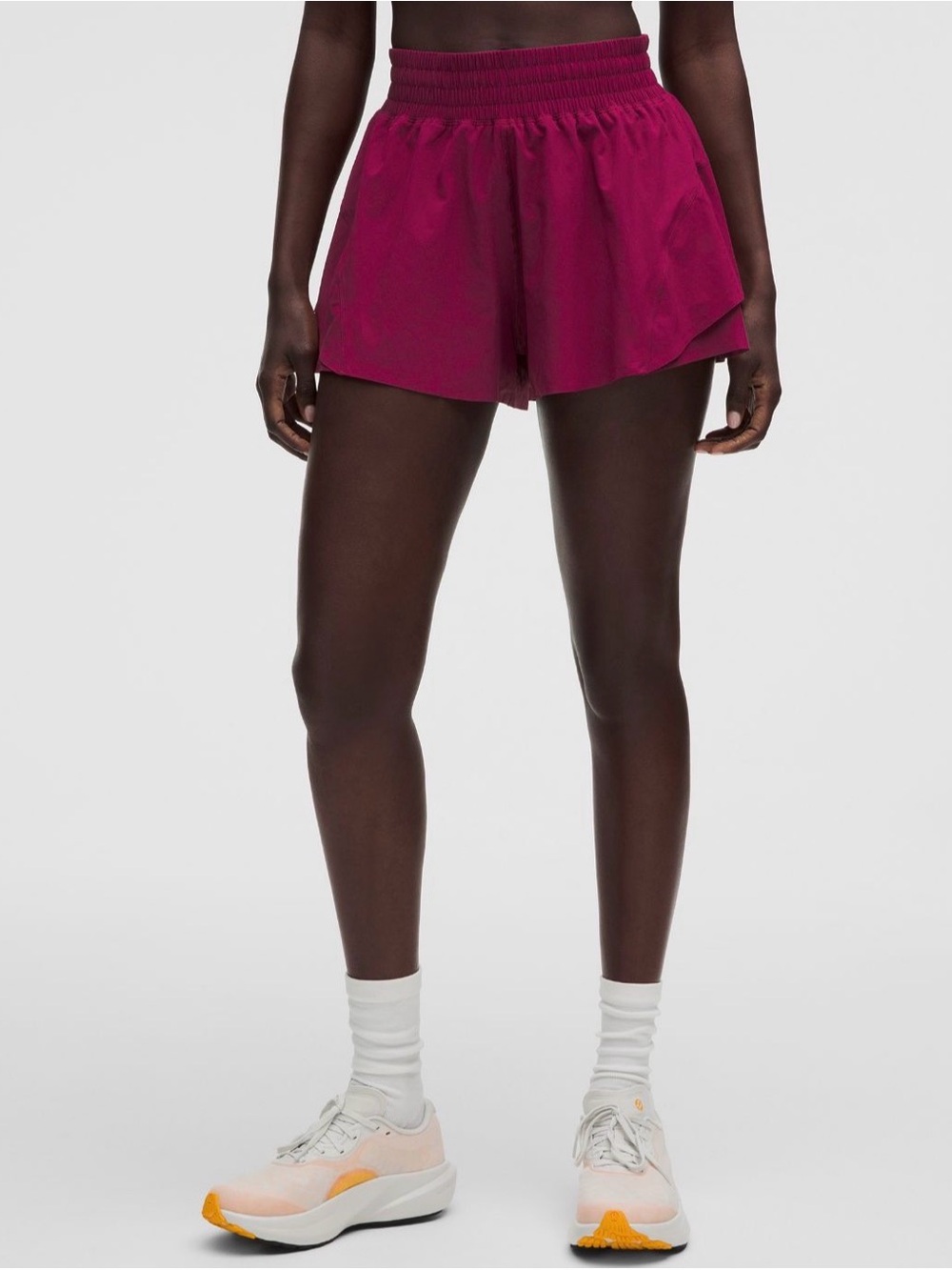 lululemon Women’s Shake it Out high rise running 2.5 inch Shorts